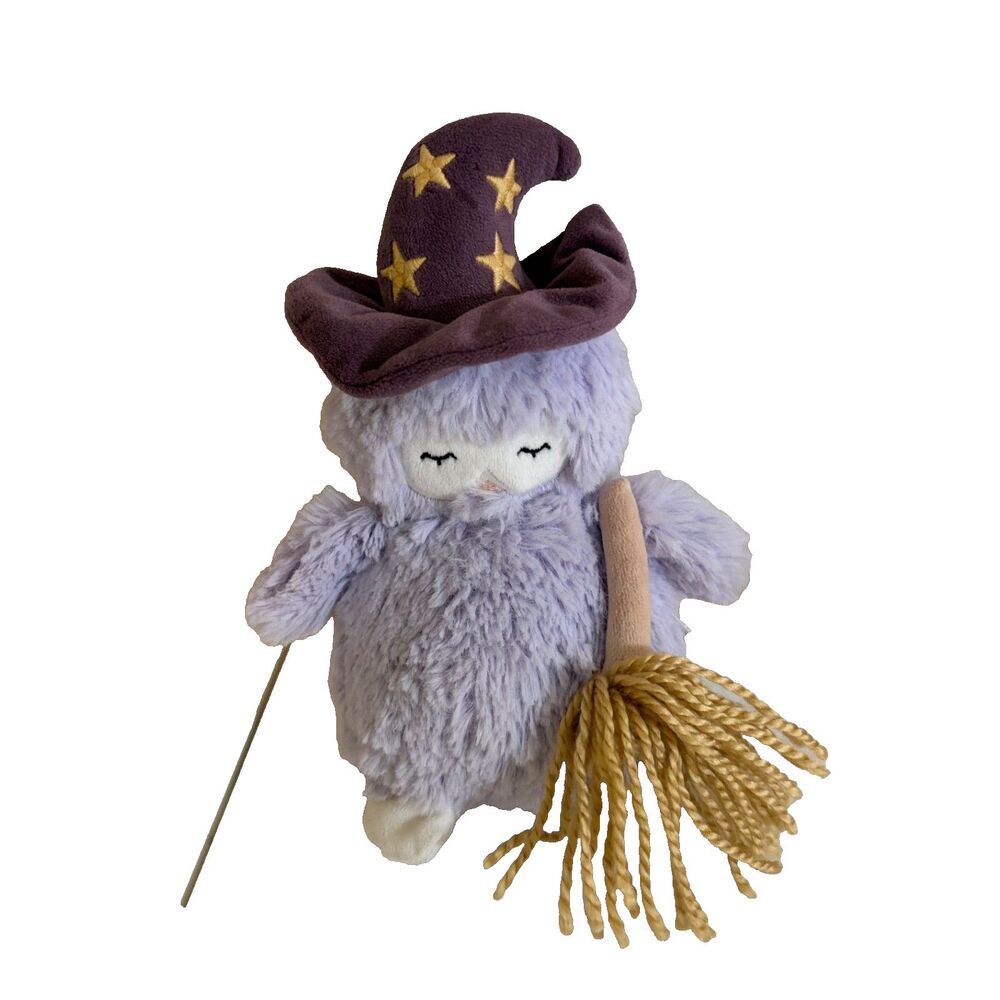 Slumberkins Owl Witch Plush Stuffed Animal Purple 7" Soft 2022